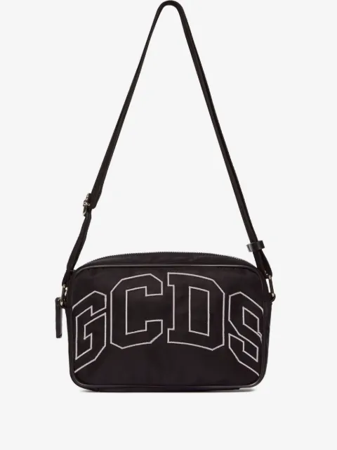 GCDS logo-embroidered belt bag