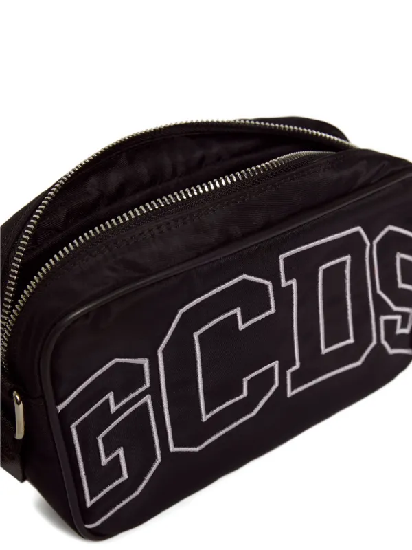 ◆GCDS◆ LOGO BELT BAG DKXAA21090WH GCDS logo-embroidered Belt Bag | Black | FARFETCH
