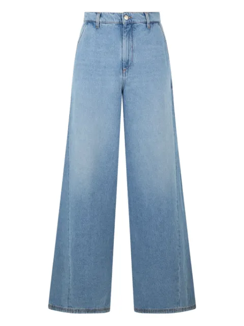 GCDS stonewashed jeans