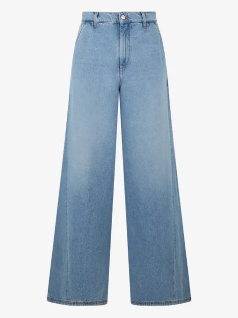 GCDS stonewashed jeans