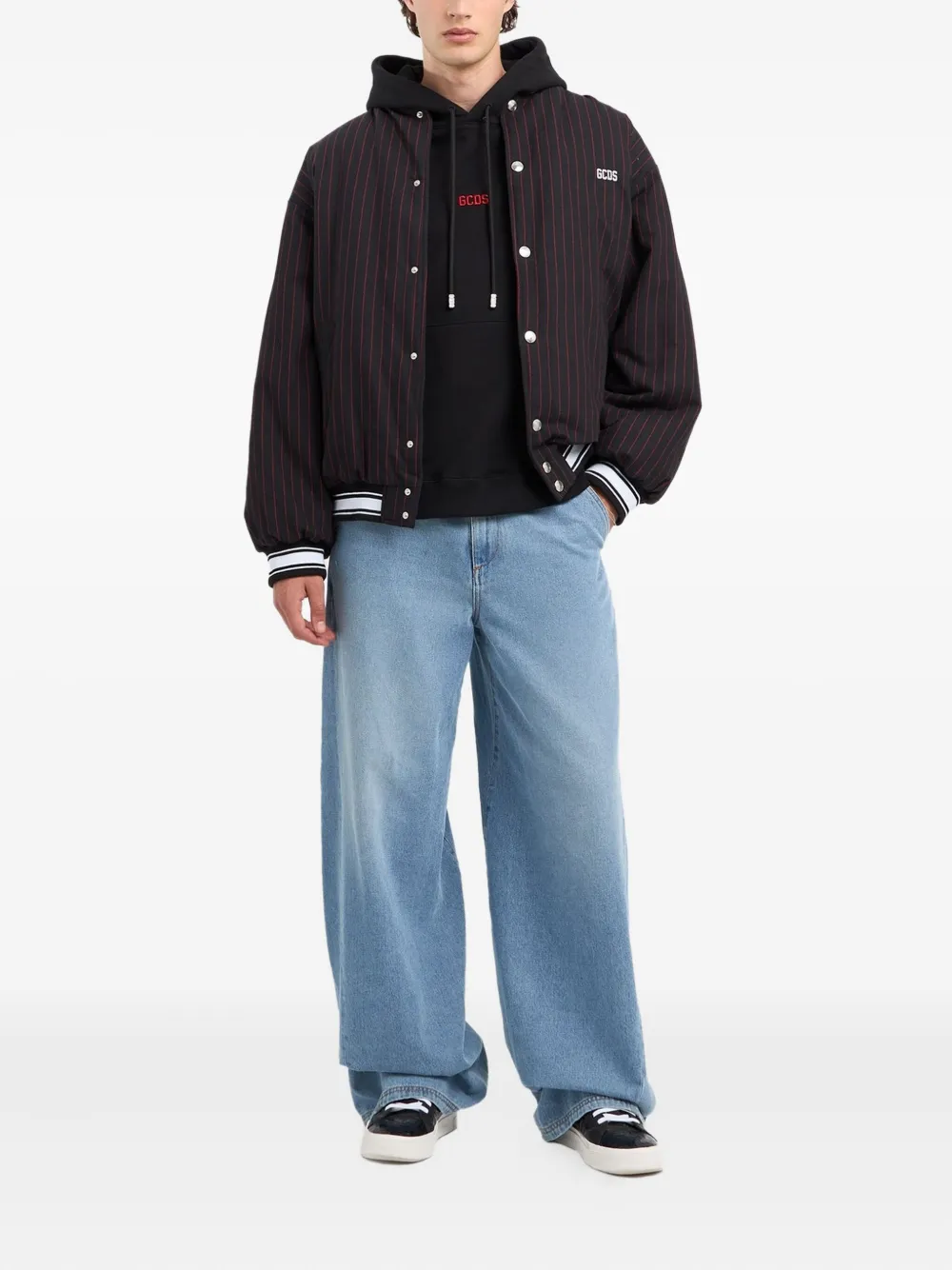 GCDS stonewashed jeans | Wide-Leg Jeans | Image 2