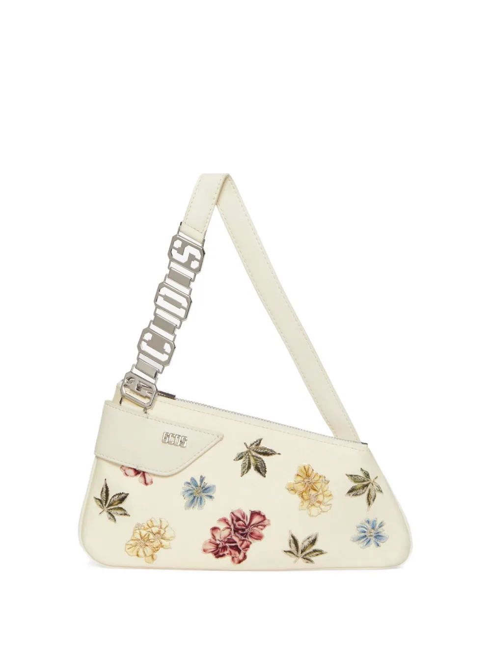 GCDS Comma Notte Bold shoulder bag | White | Image 1