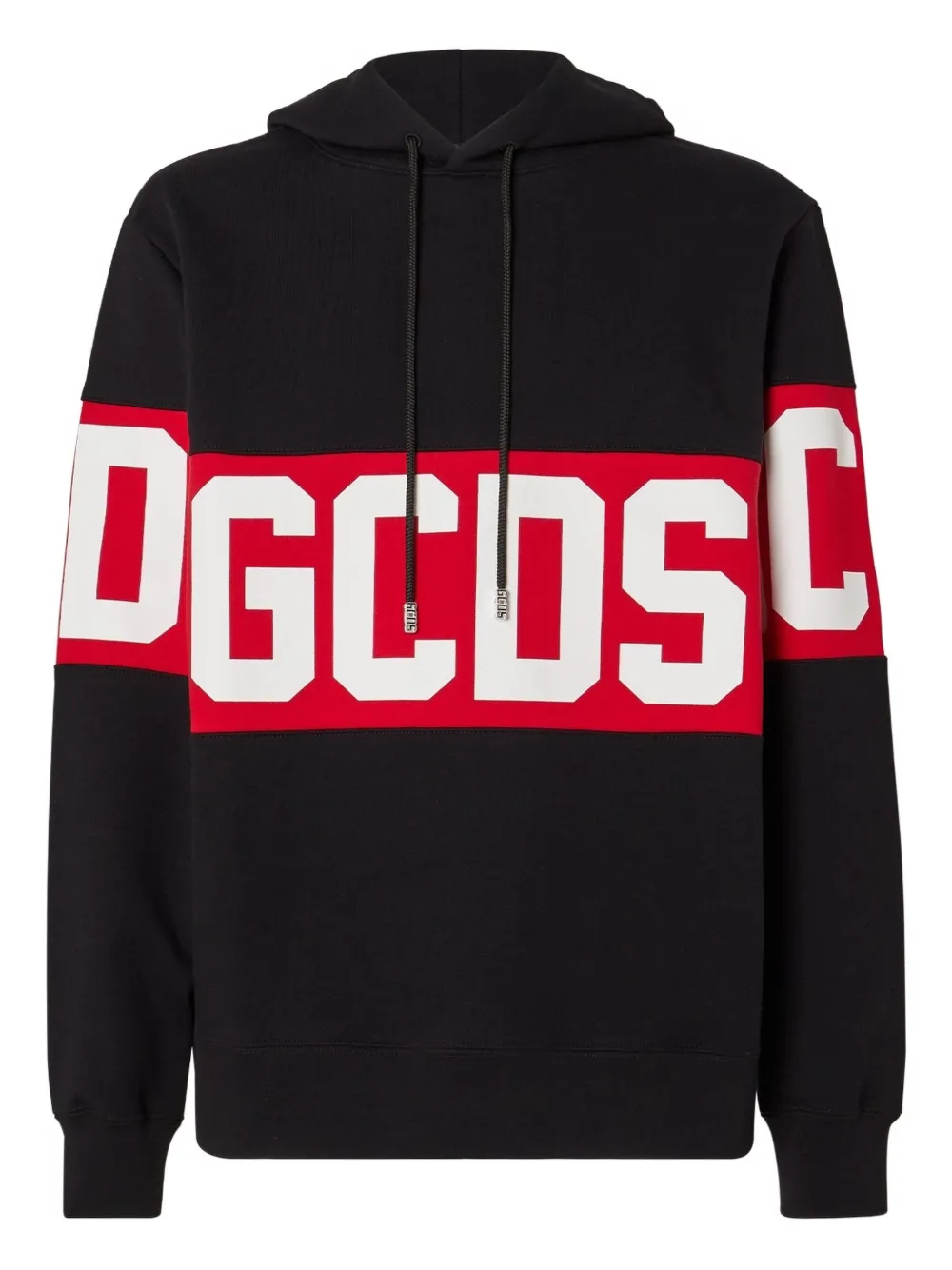 GCDS Band-logo hoodie | Black | Image 1