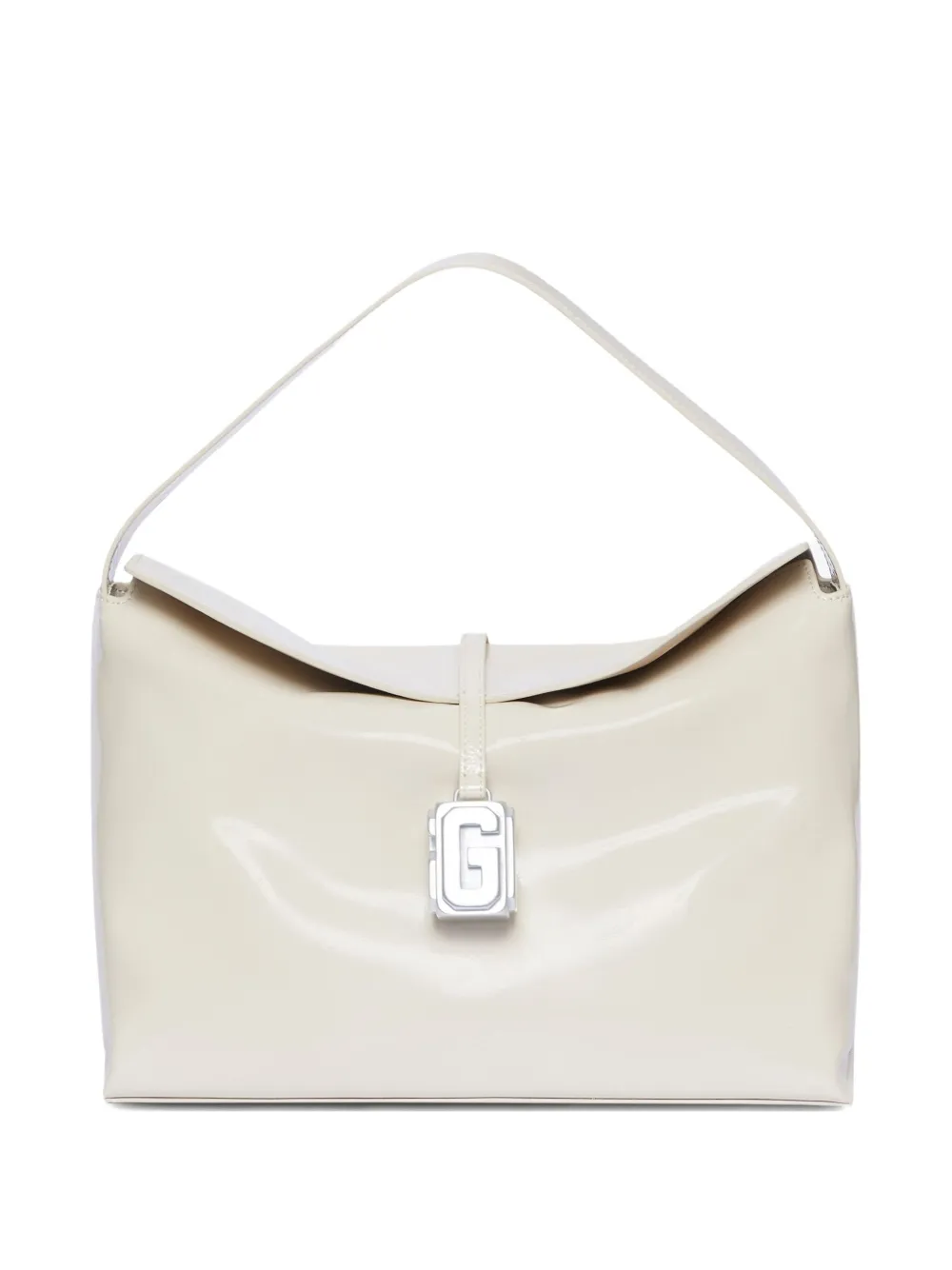 GCDS Mega Comma shoulder bag | White | Image 1