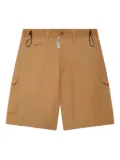GCDS drawstring-waist bermuda shorts - Neutrals