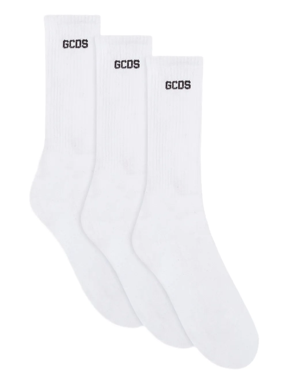 GCDS logo-jacquard socks (pack of three) | Image 2