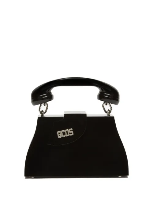 GCDS mini sac Call Me Comma - Noir - GCDS - Modalova