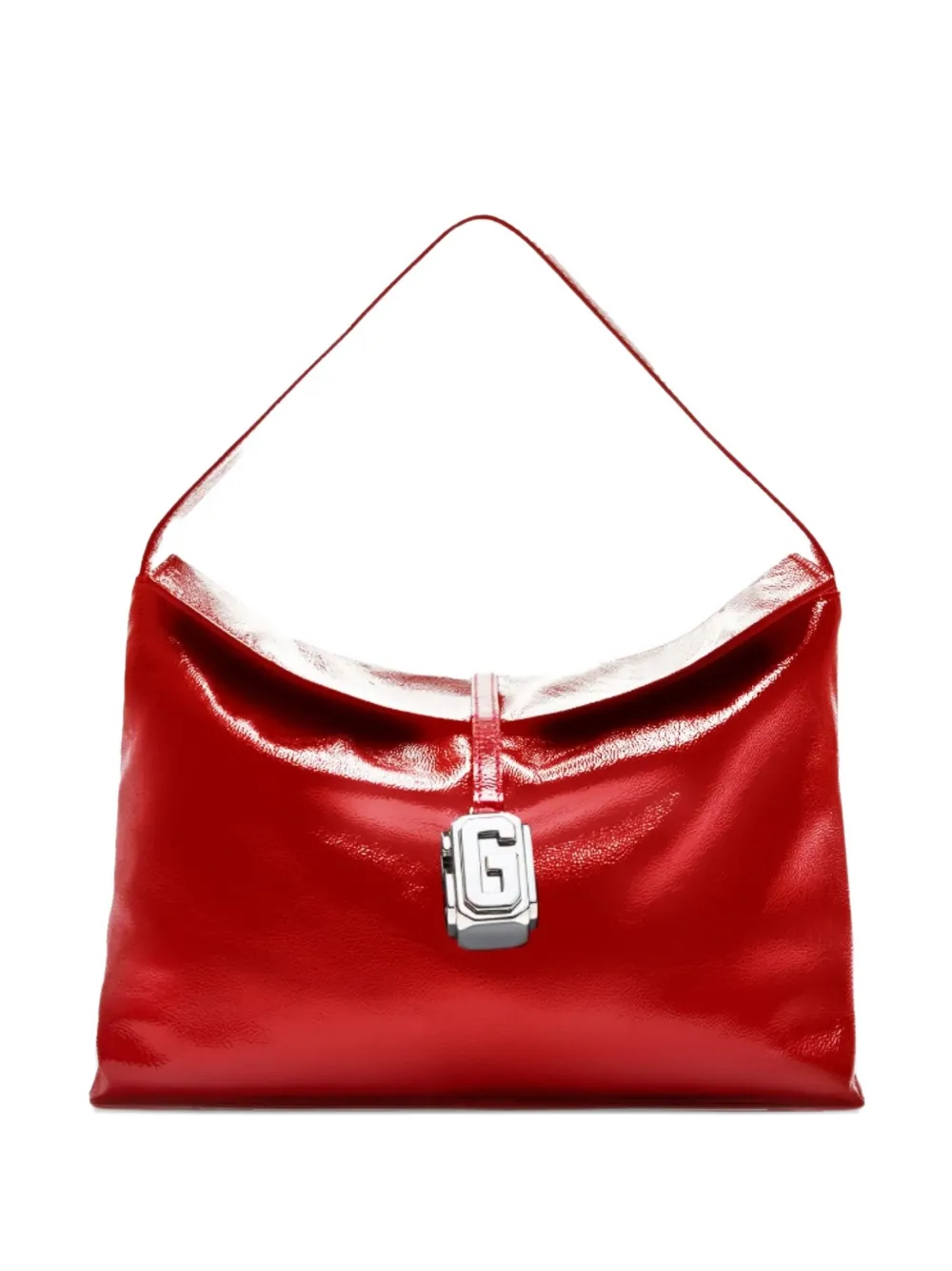 GCDS Mega Comma shoulder bag | Red | Image 1