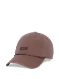 GCDS cotton-canvas cap - Brown