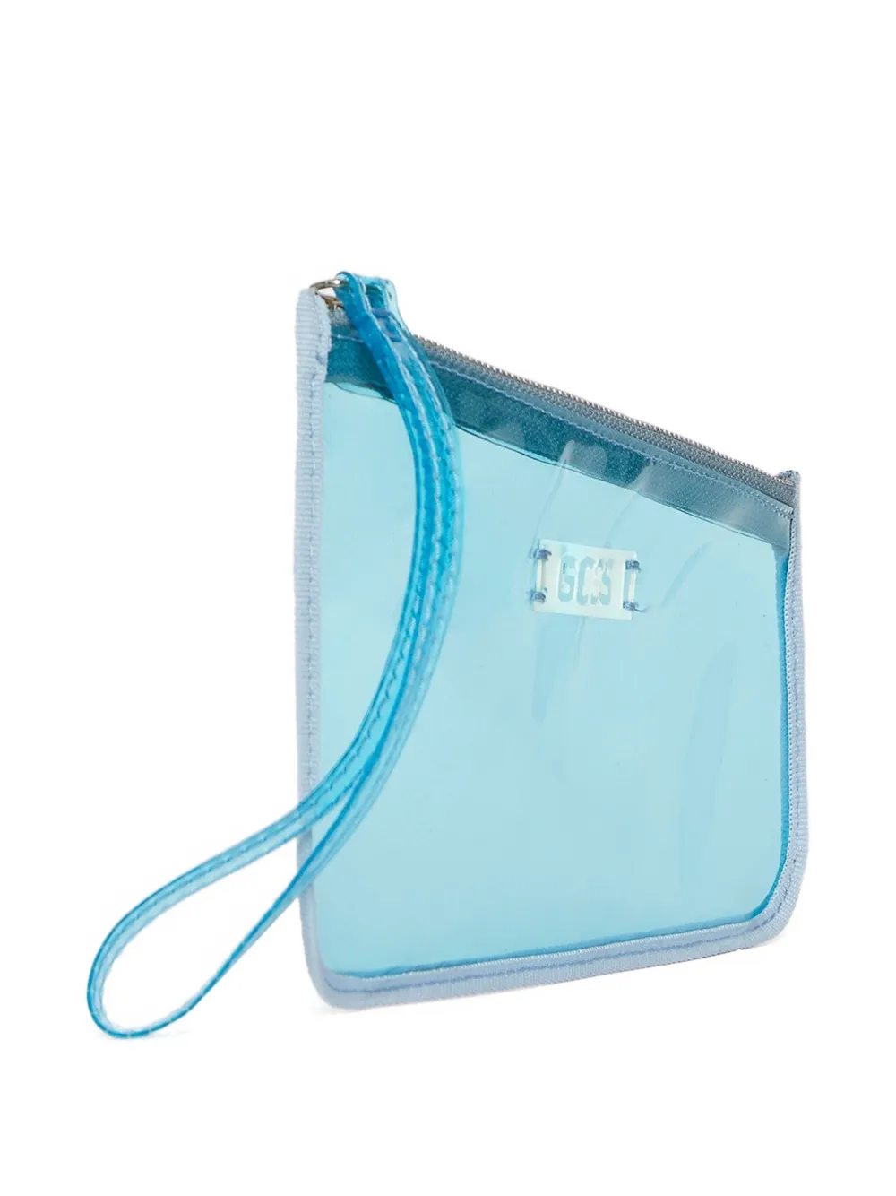 GCDS Doorzichtige strandtas Blauw