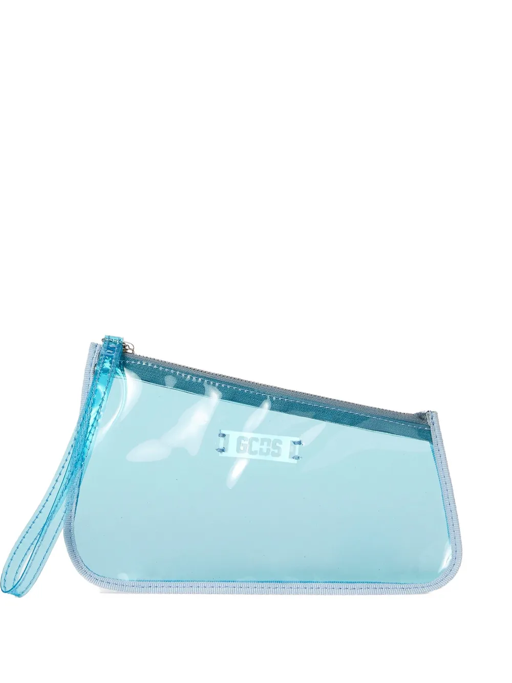 GCDS Transparente Strandtasche - Blau