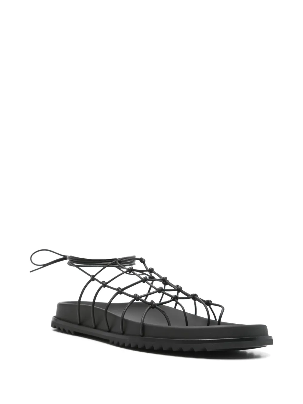 Rick Owens Web Granola sandalen - Zwart