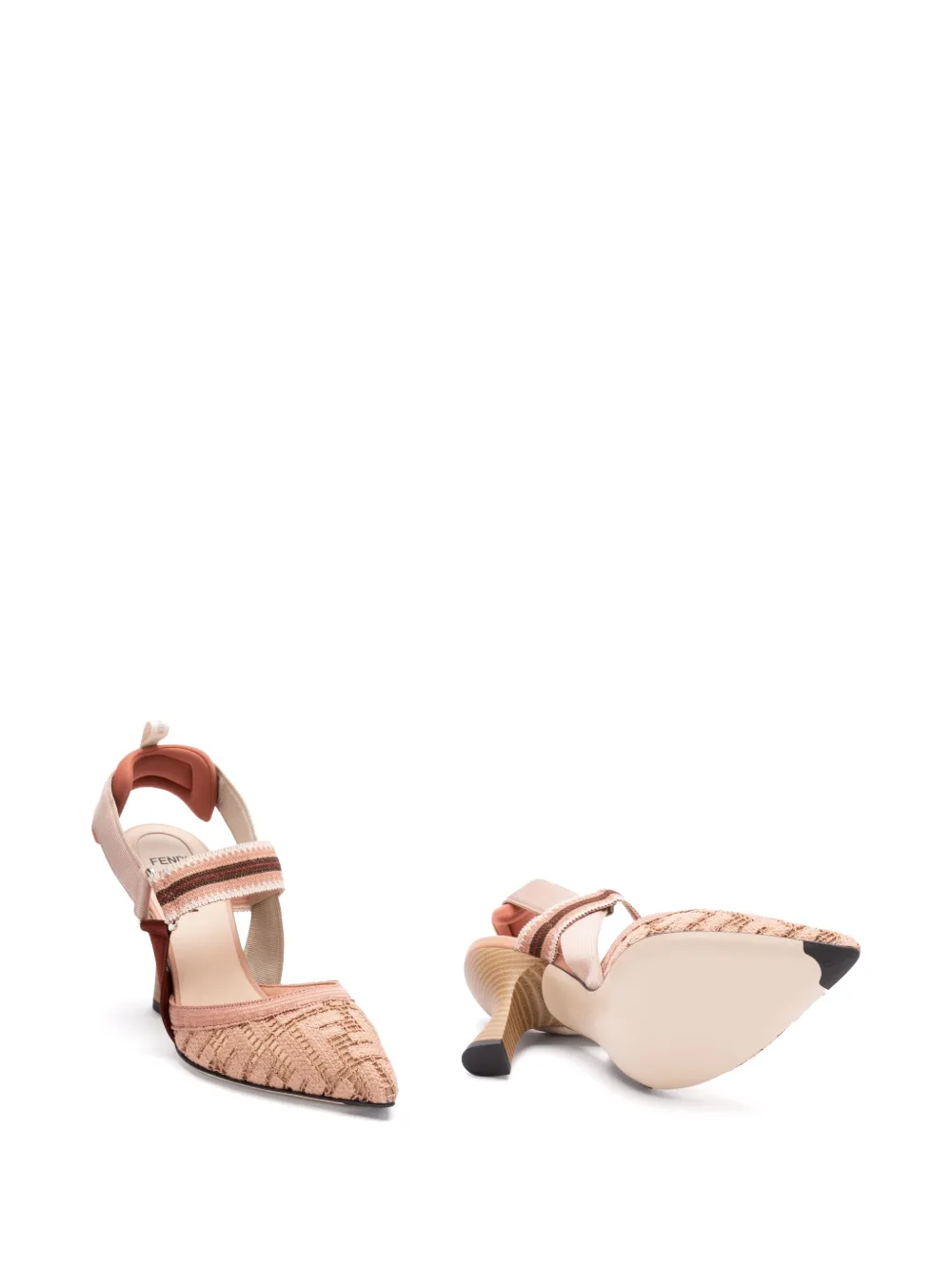 FENDI 85mm Colibri pumps Pink