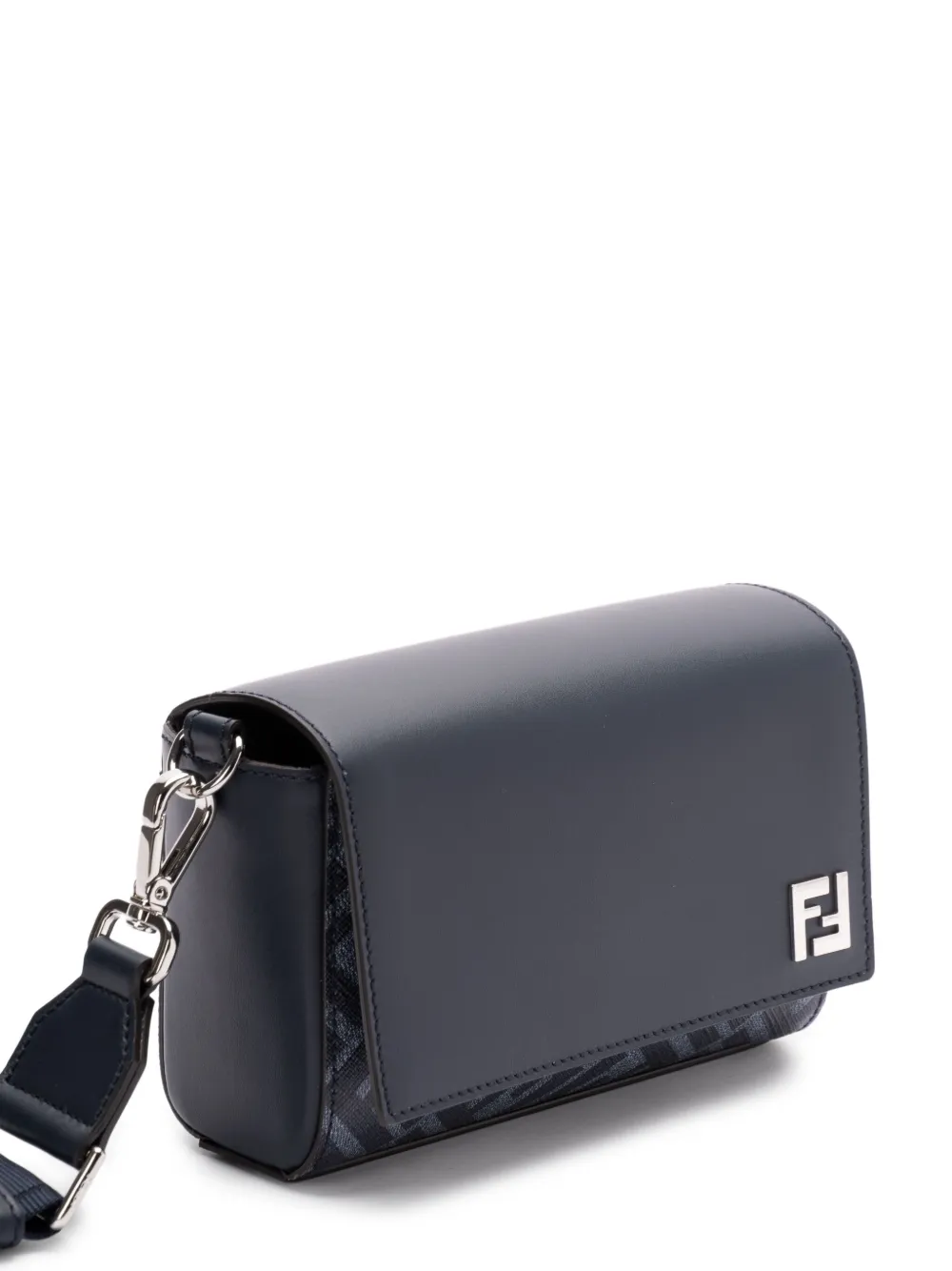 FENDI FF SQUARED MESSENGER BAG