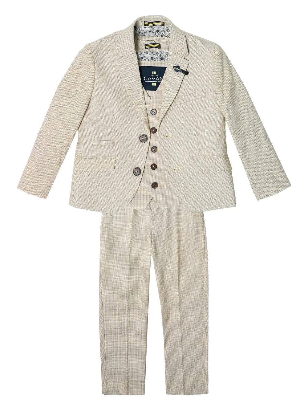 HOUSE OF CAVANI KIDS シングルスーツ - ニュートラル HOUSE OF CAVANI KIDS シングルスーツ - ニュートラル