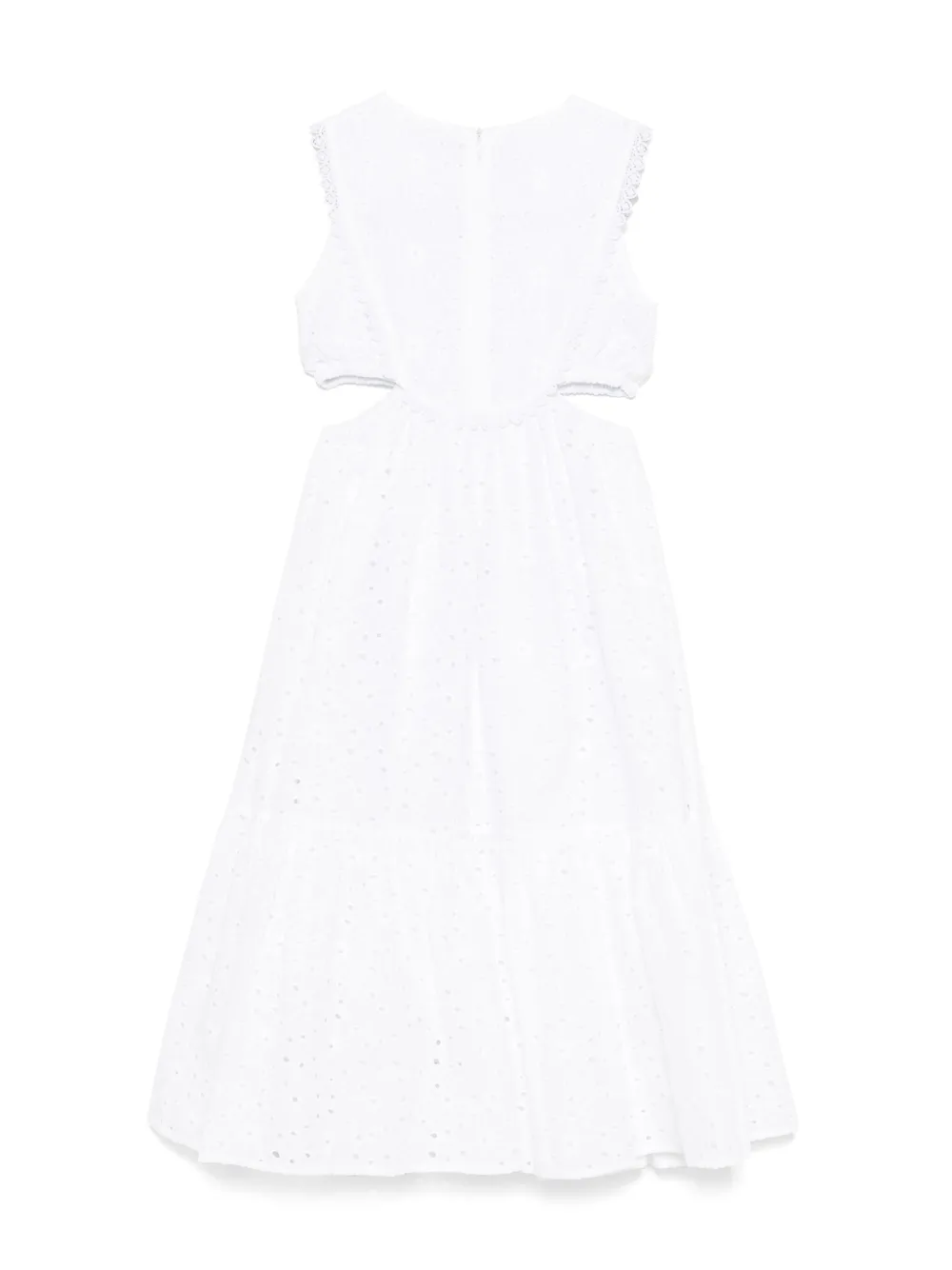 Miss Grant Kids embroidered dress - Wit