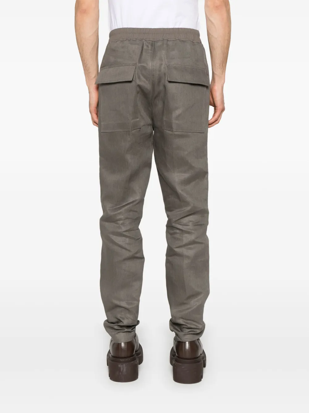Rick Owens Broek met trekkoord Grijs