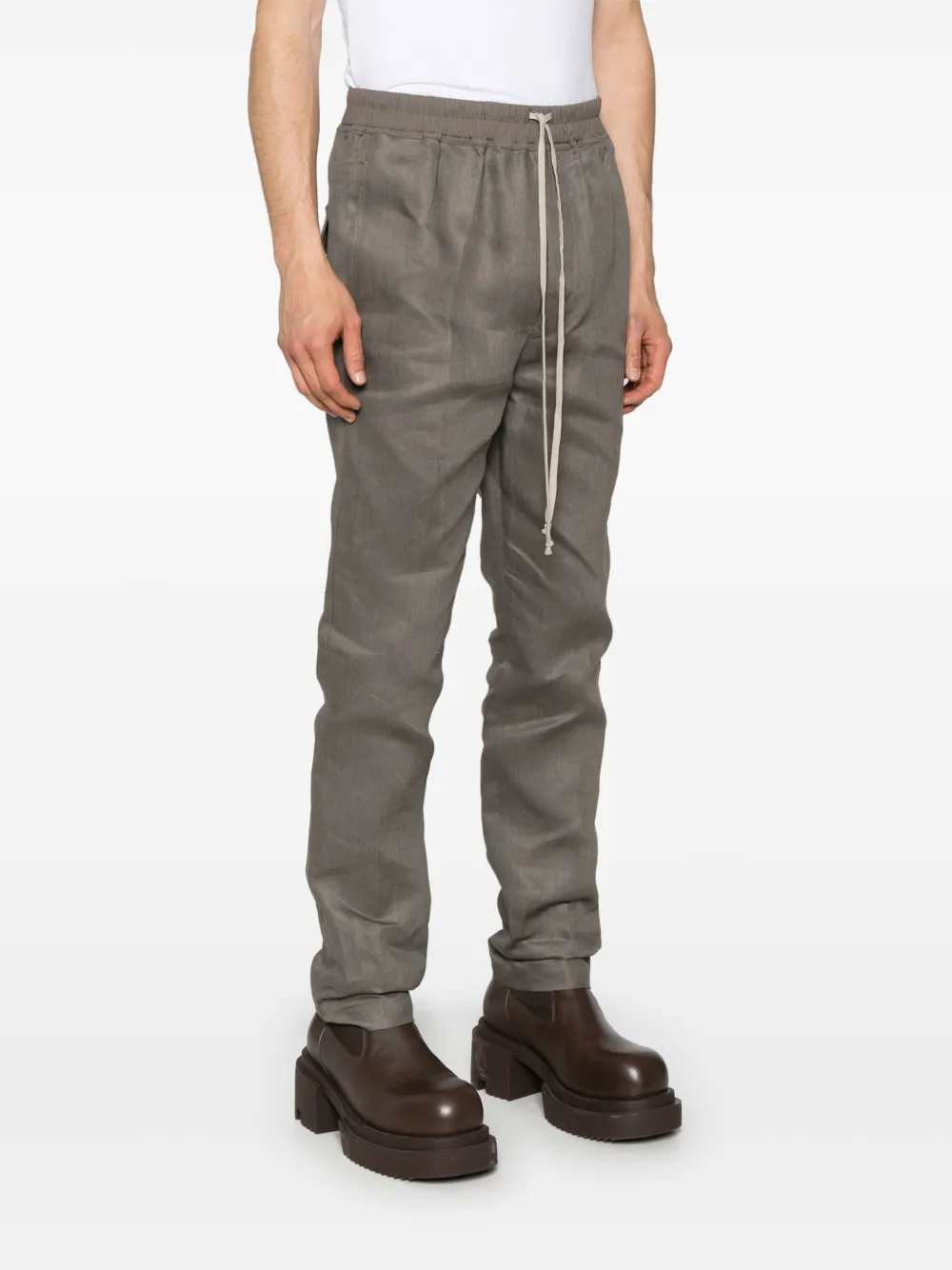 Rick Owens Broek met trekkoord Grijs