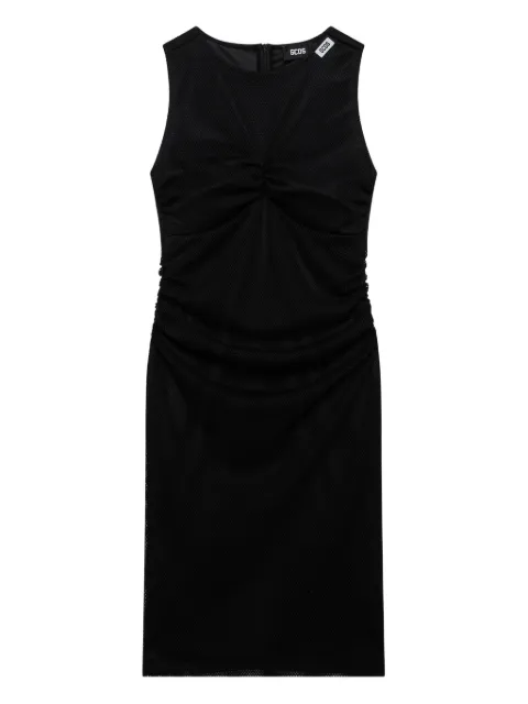 GCDS draped midi dress