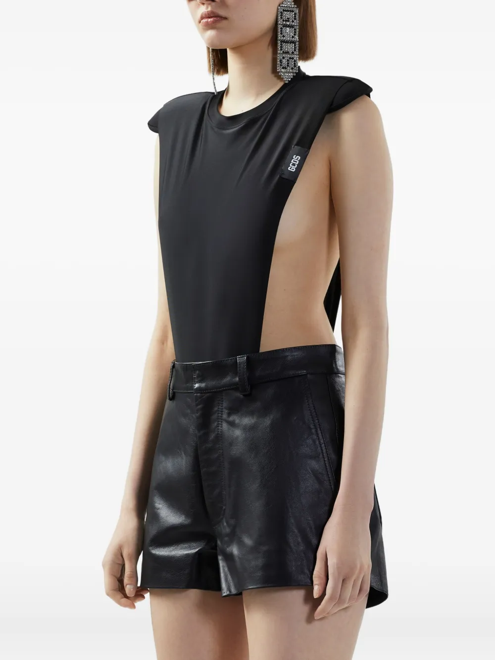 GCDS INVERTED TRIANGLE BODYSUIT
