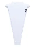 GCDS logo-tag bodysuit - White