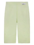 GCDS Vichy capri trousers - Green