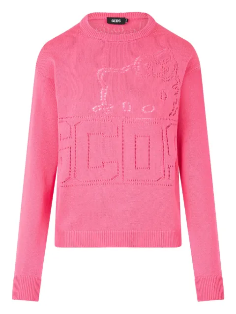GCDS x Hello Kitty cropped jumper
