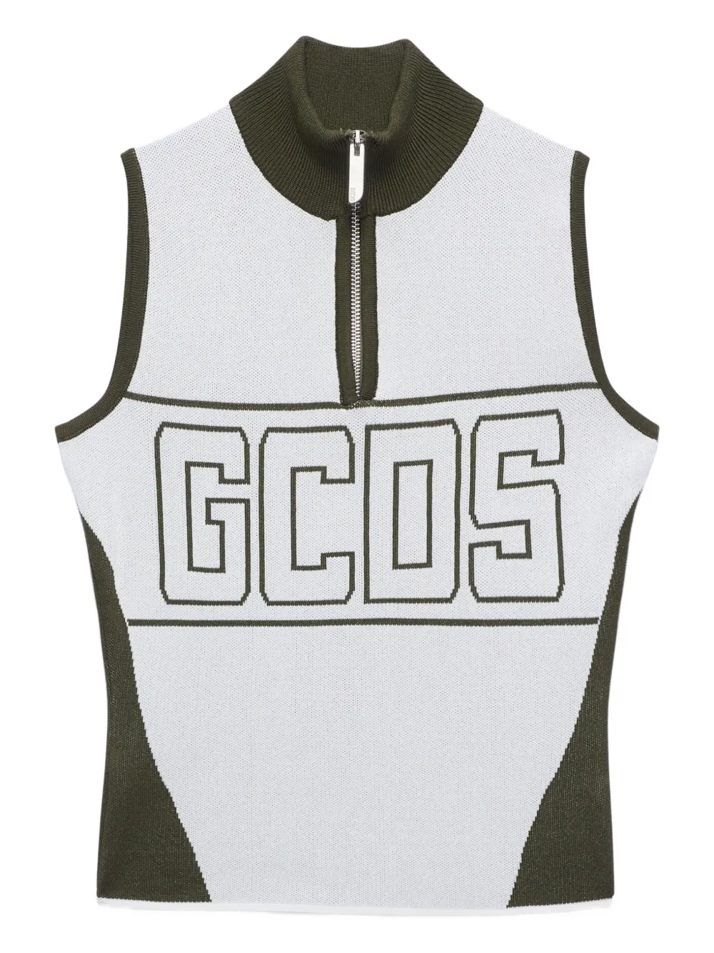 Gcds Band-logo Half-zip Top