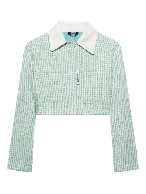 GCDS chamarra de tweed