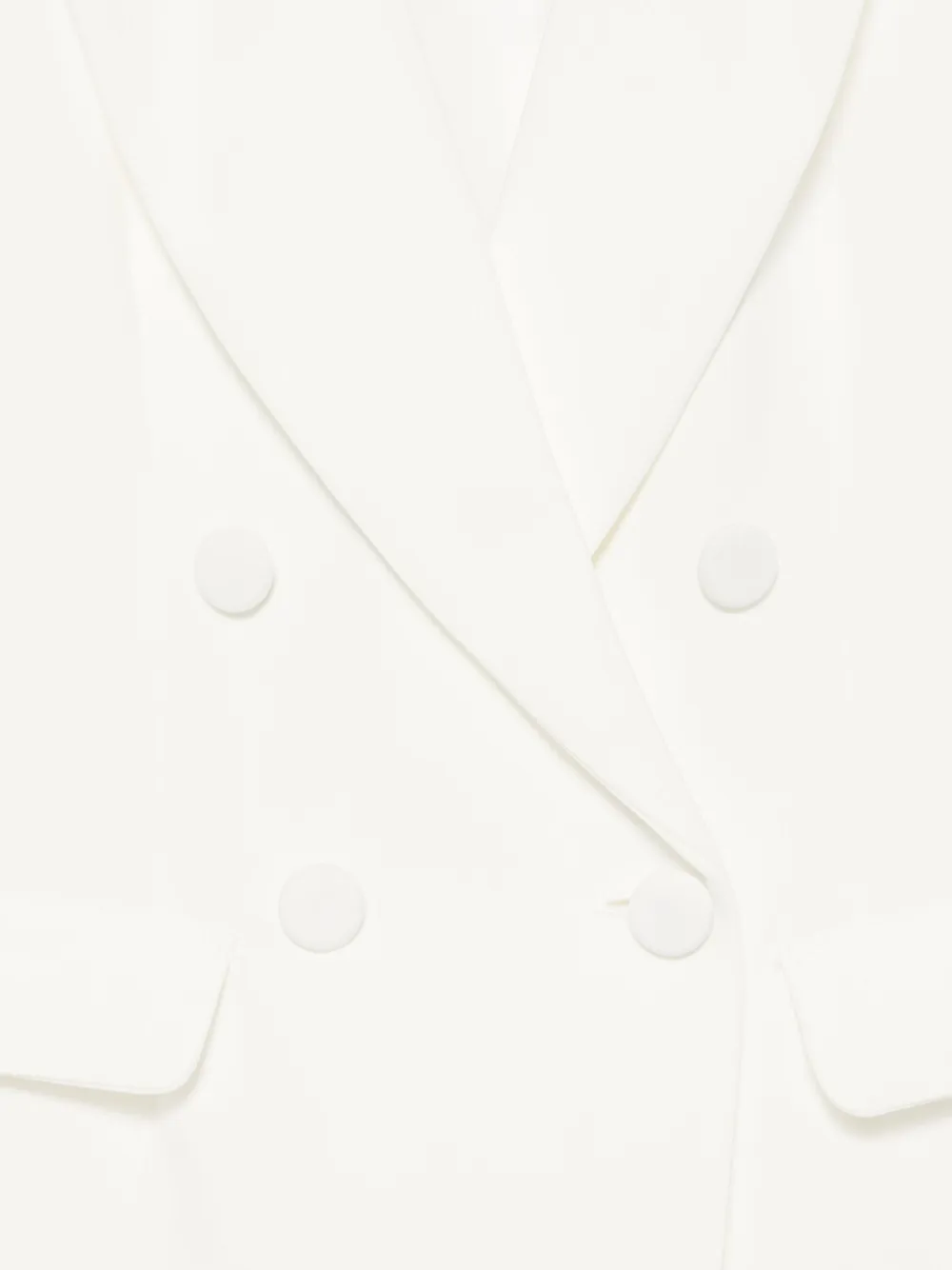 Miss Grant Kids Blazer met dubbele rij knopen Wit