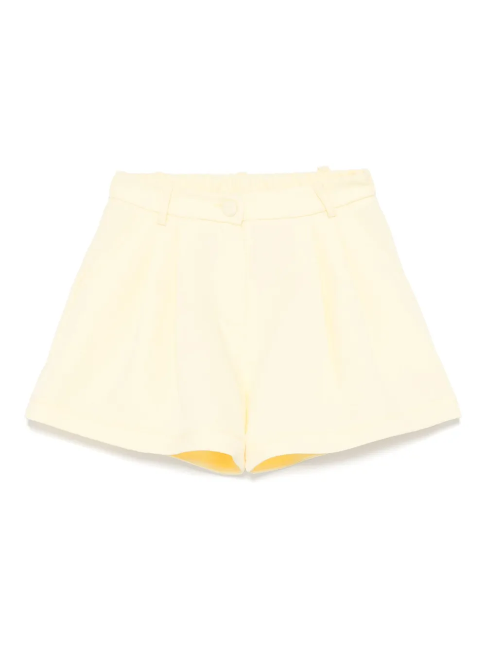 Miss Grant Kids ワイド ショートパンツ - イエロー Miss Grant Kids ワイド ショートパンツ - イエロー