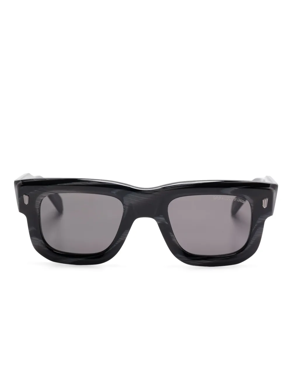 Cutler & Gross Zonnebril met vierkant montuur Grijs