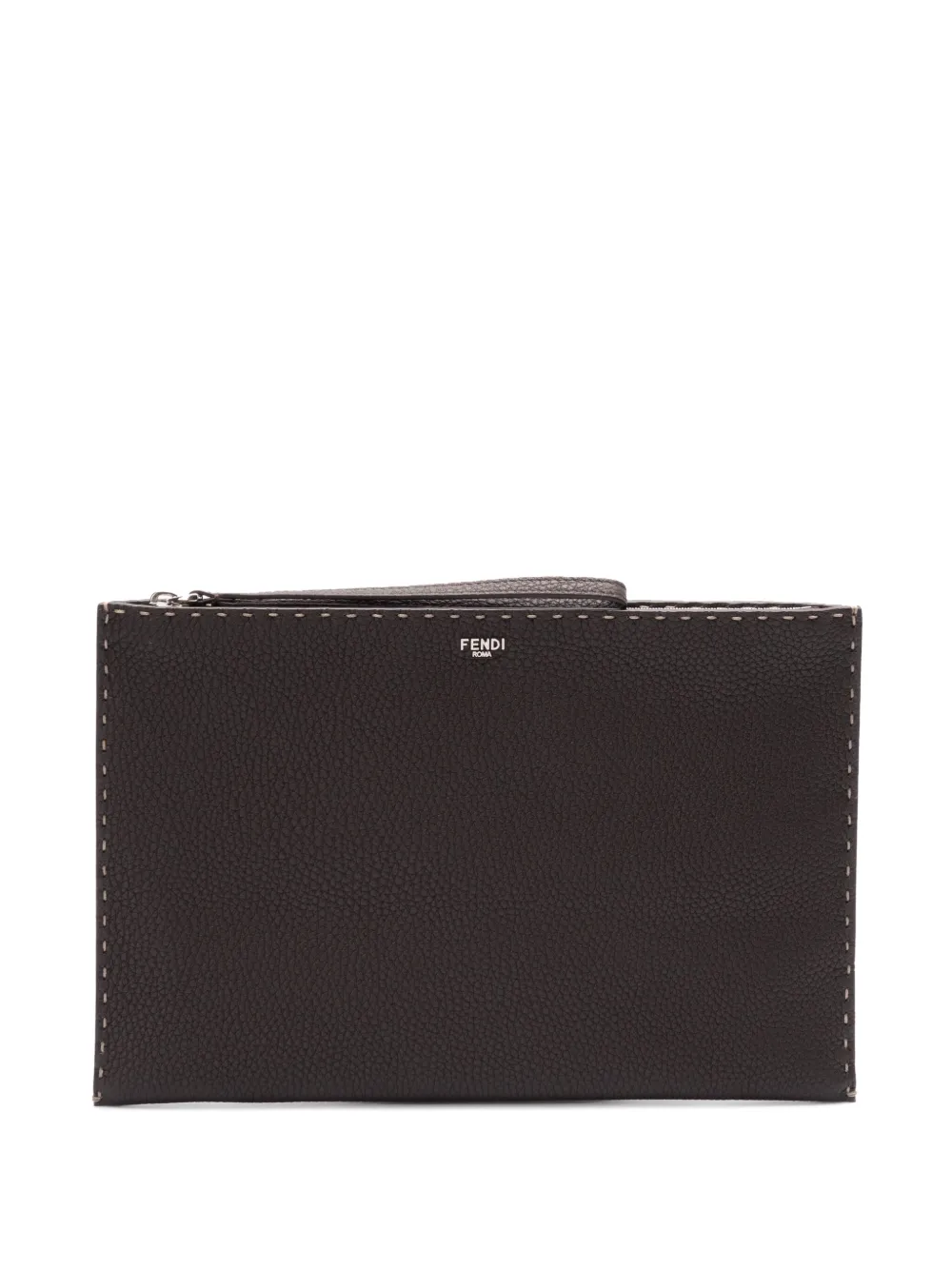 FENDI logo-print wallet | Brown | Image 1