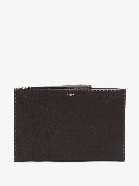 FENDI logo-print wallet