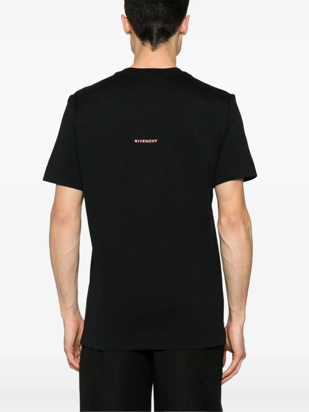 Givenchy Katoenen T-shirt met 4G-borduurwerk Zwart