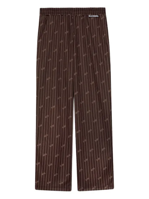 GCDS pinstriped track pants