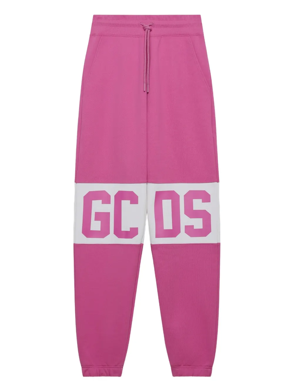 GCDS logo-print track pants | Pink | Image 1