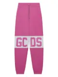 GCDS logo-print track pants - Pink