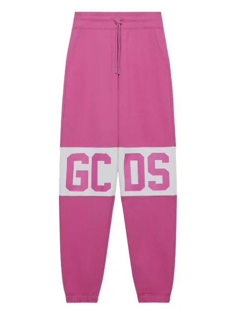 GCDS logo-print track pants