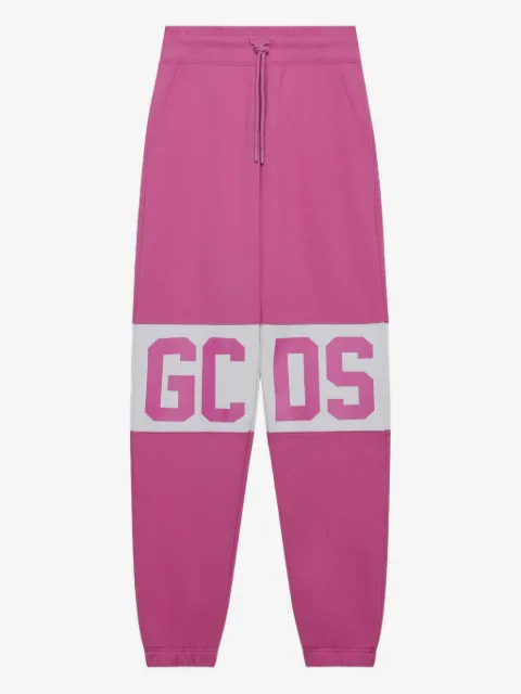 GCDS logo-print track pants