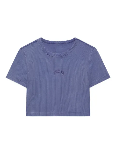 GCDS Lounge Logo cropped T-shirt 