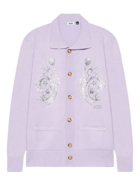GCDS Tribal Flowers cardigan