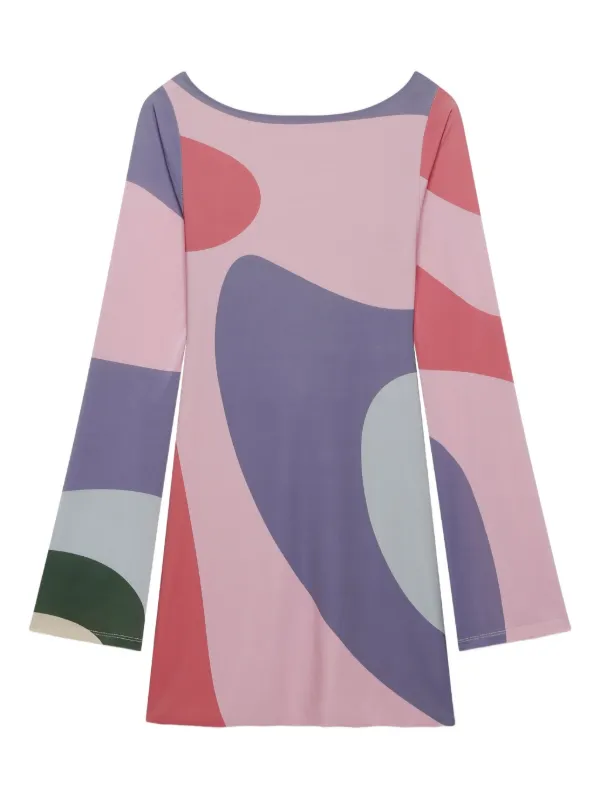 GCDS Rainbow Mini Dress | Pink | FARFETCH