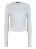 GCDS Rouches top - Silver