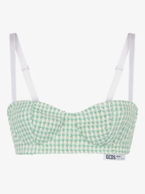 GCDS top de tweed