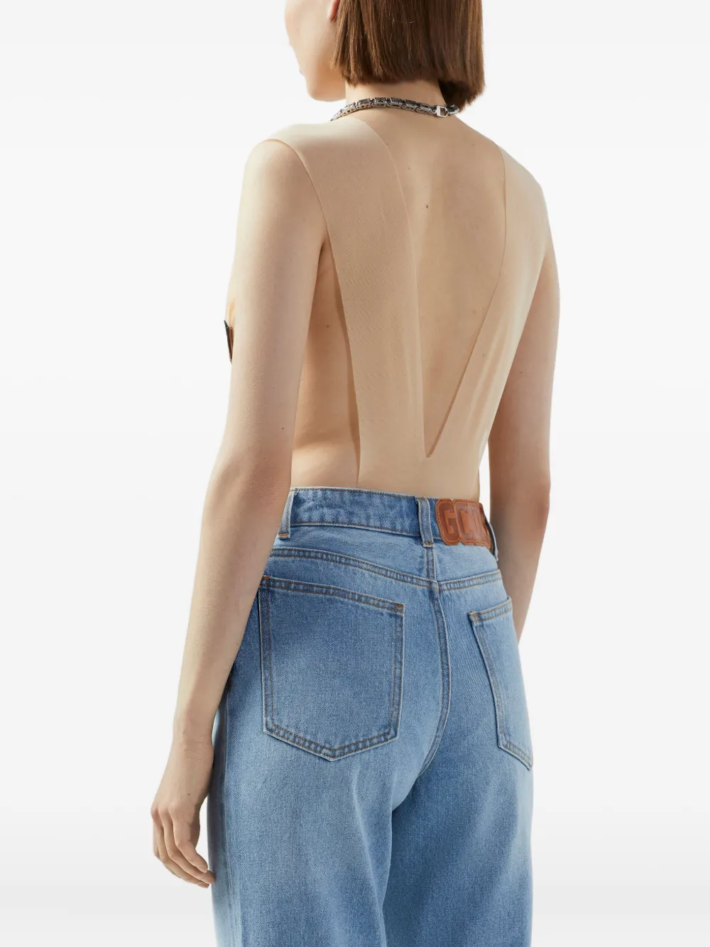 GCDS Body met mesh Roze