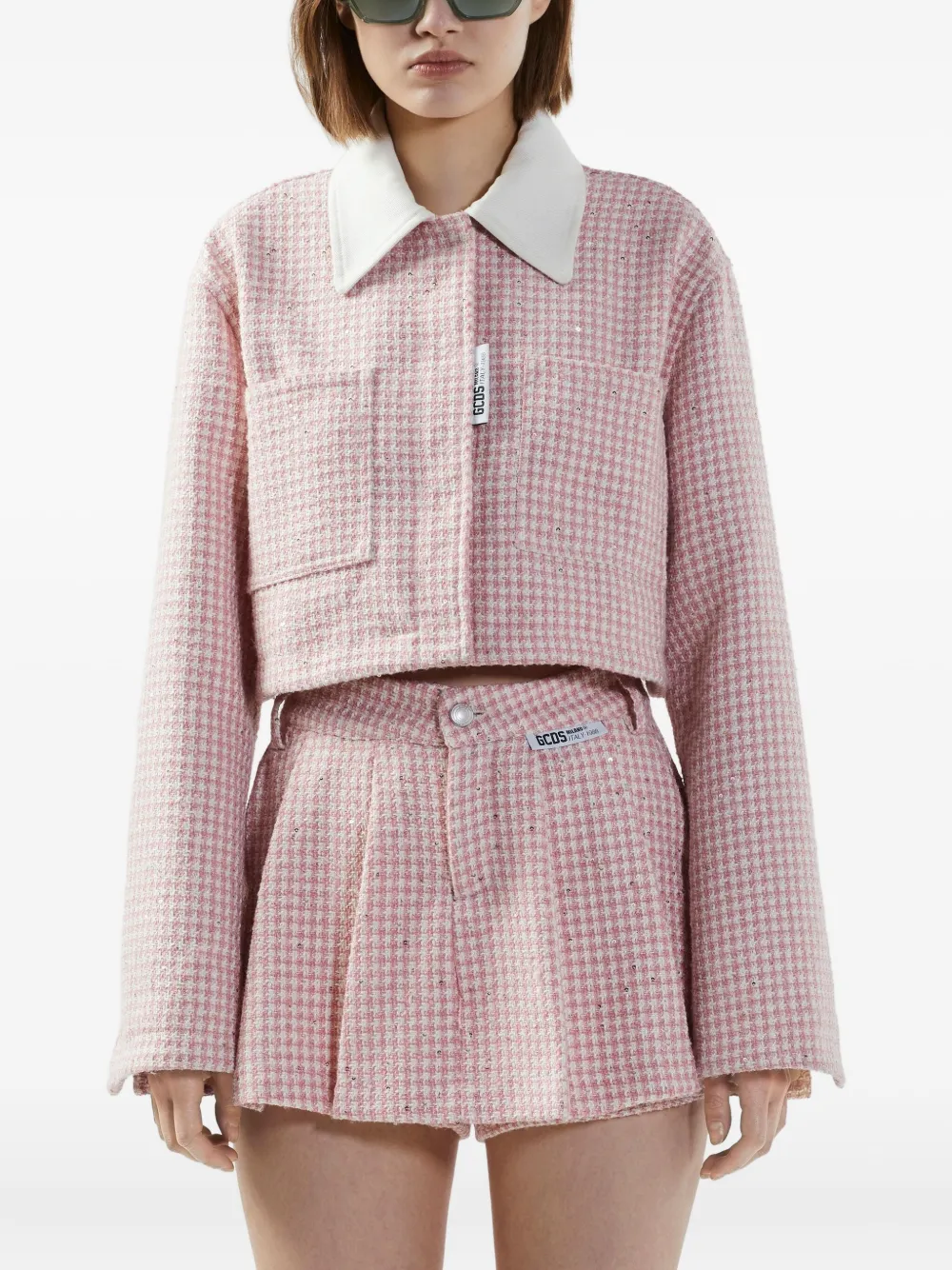 Shop Gcds Tweed Jacket