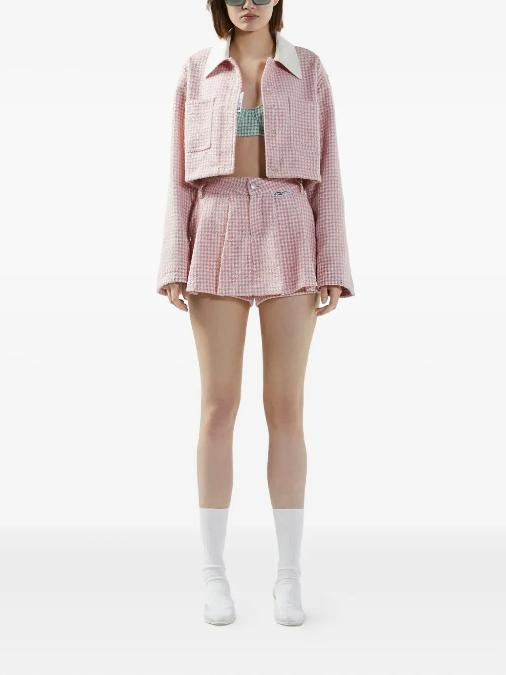 GCDS tweed jacket | Cropped Jackets | Image 2