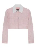 GCDS tweed jacket - Pink