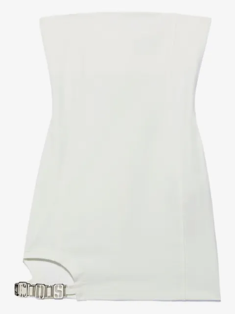 GCDS logo-plaque mini dress